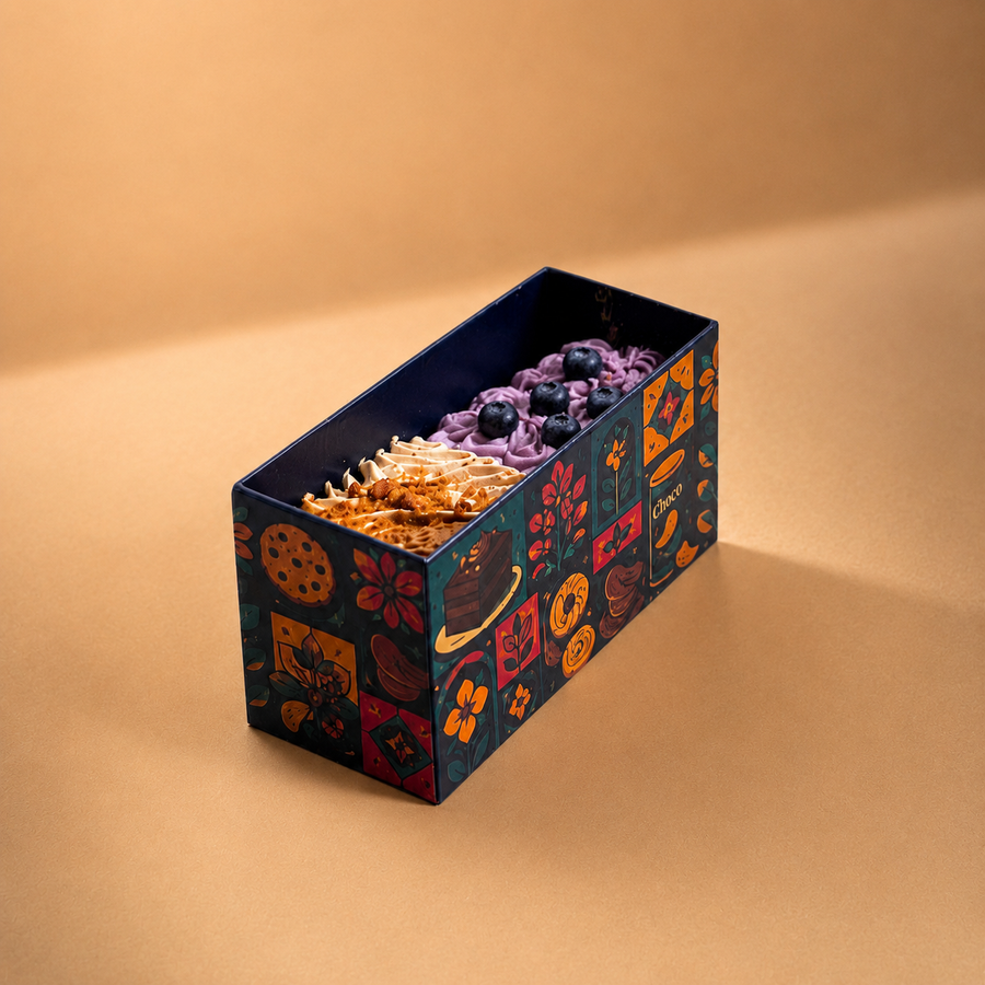 Mini Browie Baddie - Blueberry & Lotus Biscoff
